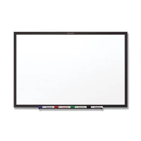 Quartet Mfg. Quartet, CLASSIC SERIES TOTAL ERASE DRY ERASE BOARD, 96 X 48, WHITE SURFACE, BLACK FRAME S538B